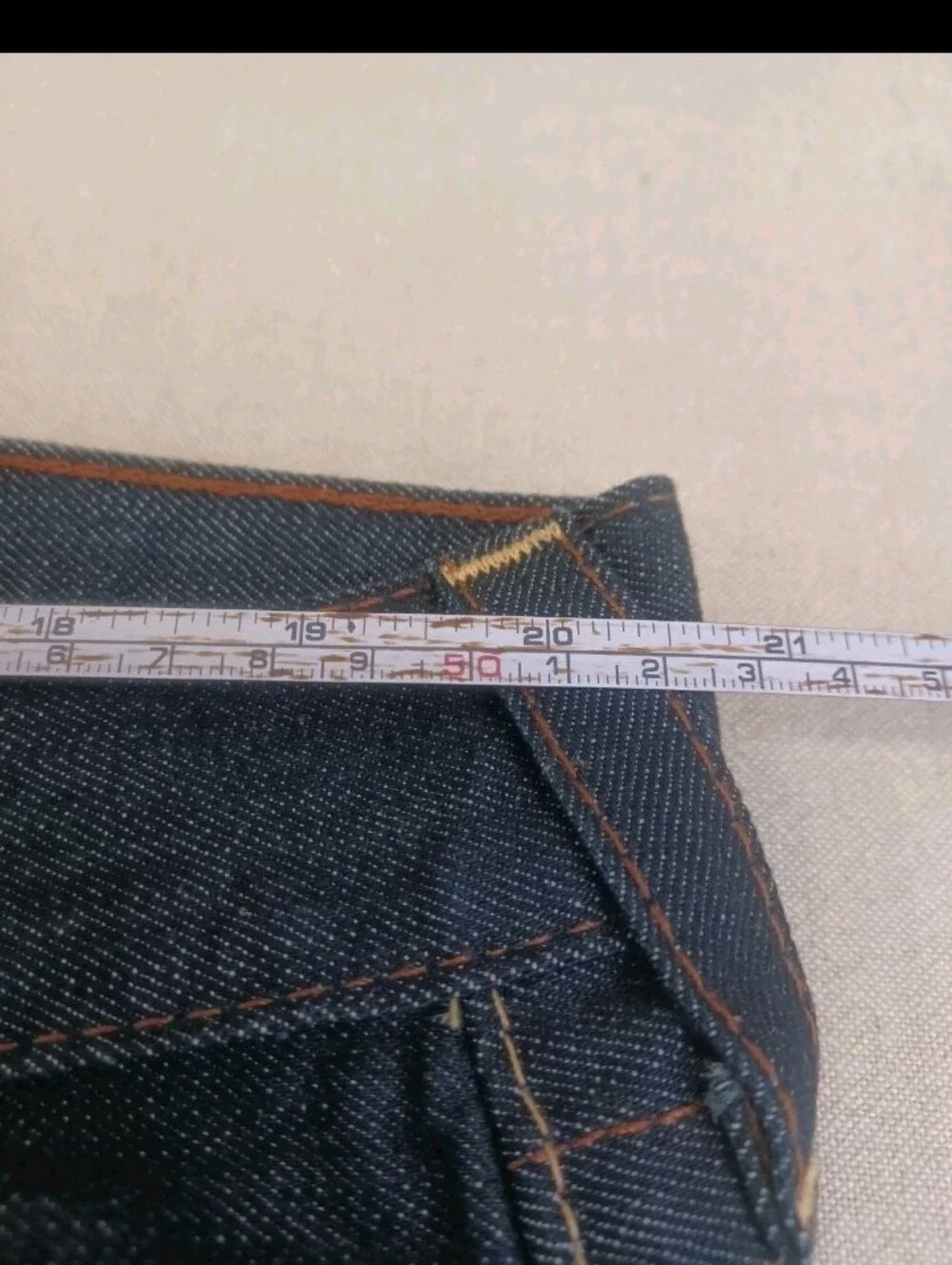 Rare True Religion Slim Flap Jeans Mens 40x36 Thick Stitch Streetwear READ